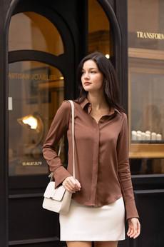 Marley Silk Blouse via GAÂLA