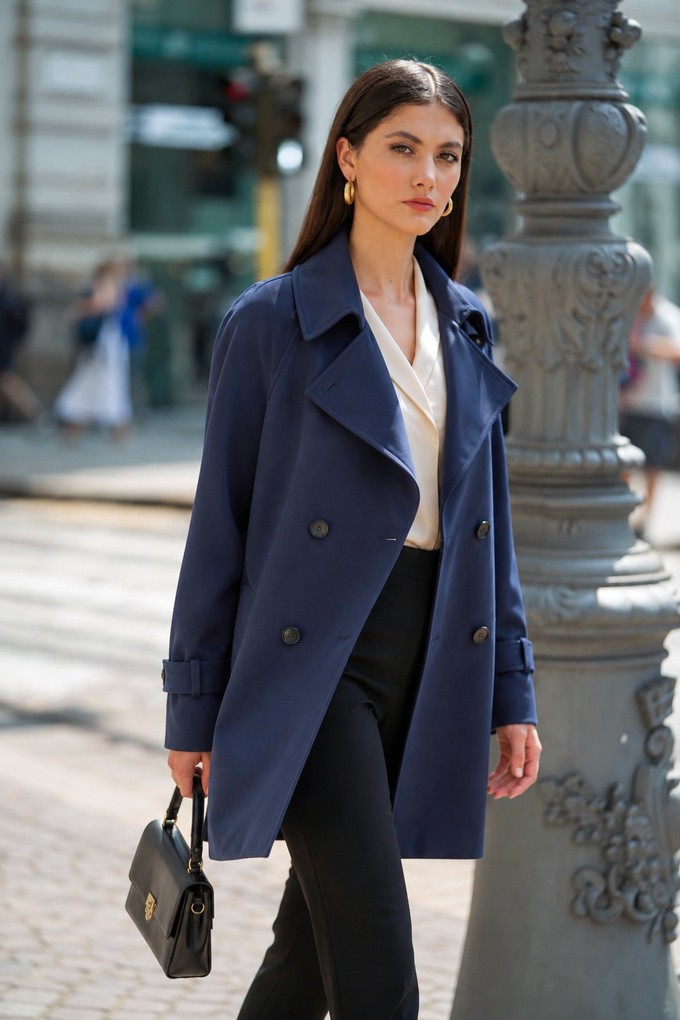 Francine Short Trench Coat from GAÂLA
