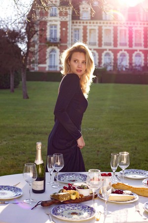 Justine Long-Sleeve Dress from GAÂLA