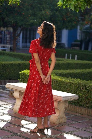 Arlette Wrap Dress from GAÂLA