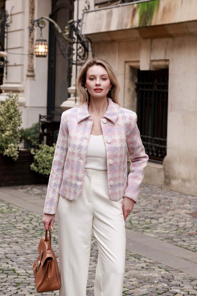 Melanie Wool Short Coat from GAÂLA