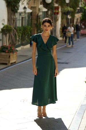Serenity Wrap Dress from GAÂLA Serenity Wrap Dress from GAÂLA