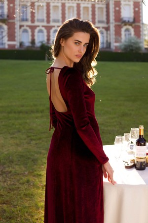 Justine Long-Sleeve Dress from GAÂLA