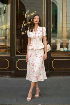 Andi Floral Skirt via GAÂLA