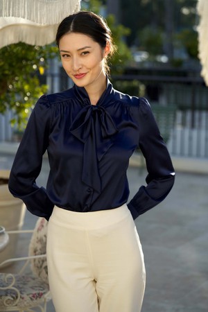 Lena Silk Blouse from GAÂLA