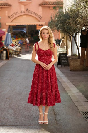 Stephanie Cotton Dress from GAÂLA