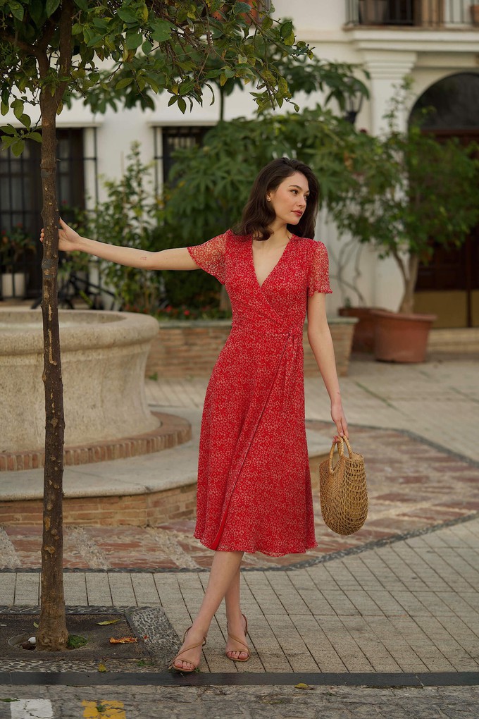 Arlette Wrap Dress from GAÂLA