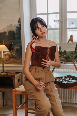 Ava Linen Pants from GAÂLA