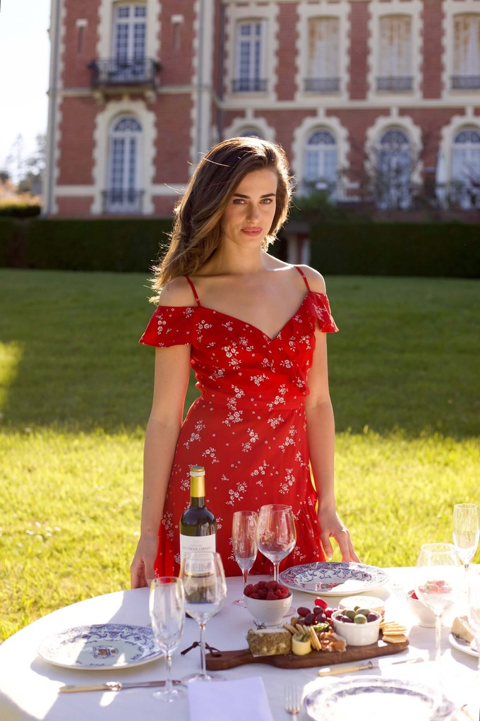 Lana Ruffle Dress from GAÂLA