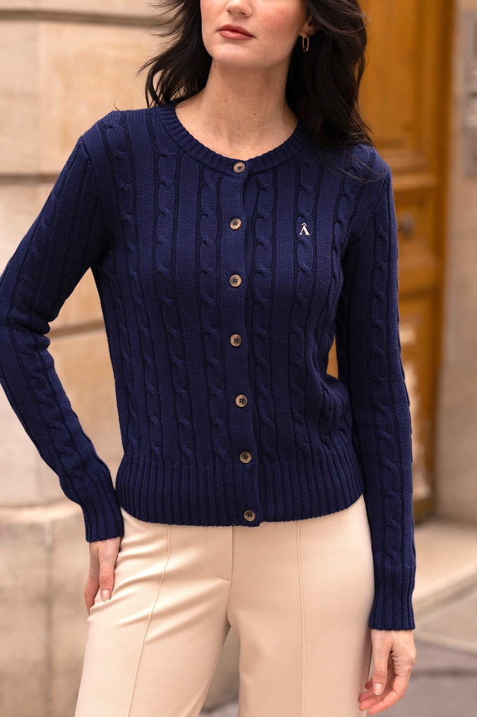 Vincent Cotton Cashmere Cardigan from GAÂLA