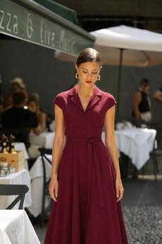 Hortense Collared Dress via GAÂLA