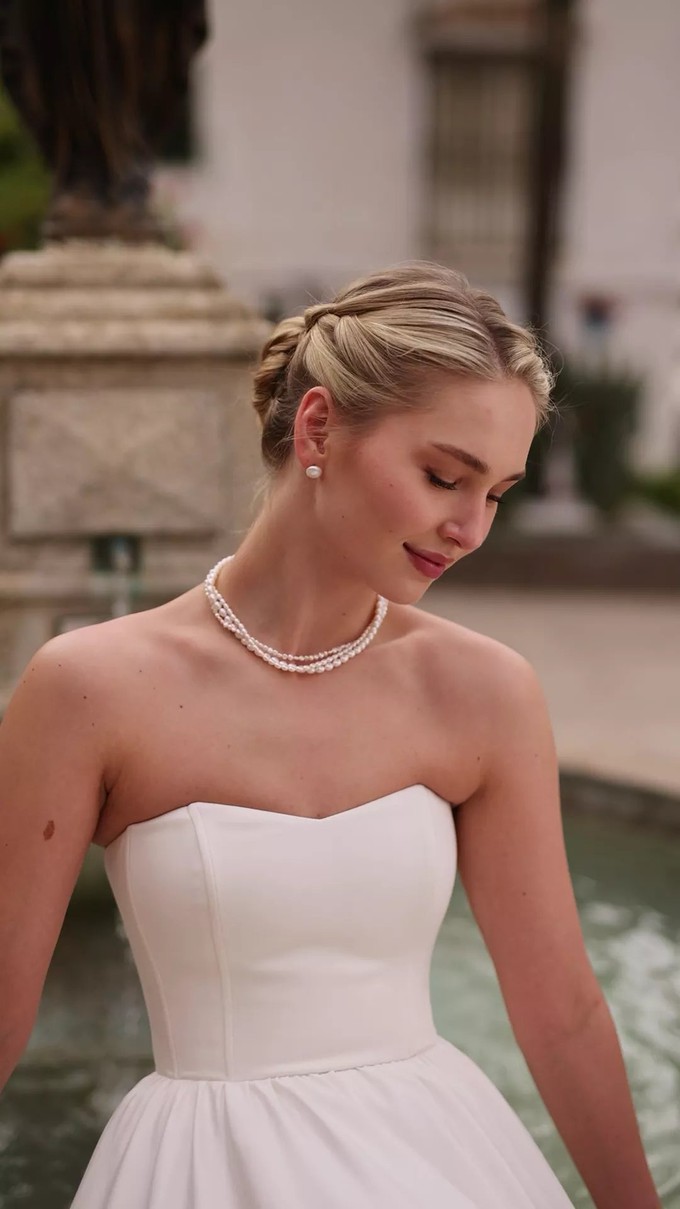 Mathilde Multistrand Pearl Necklace from GAÂLA Mathilde Multistrand Pearl Necklace from GAÂLA