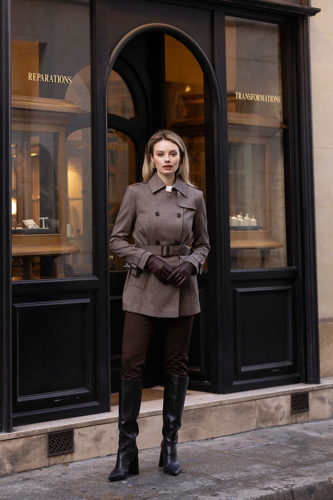 Leanne Short Trench Coat from GAÂLA