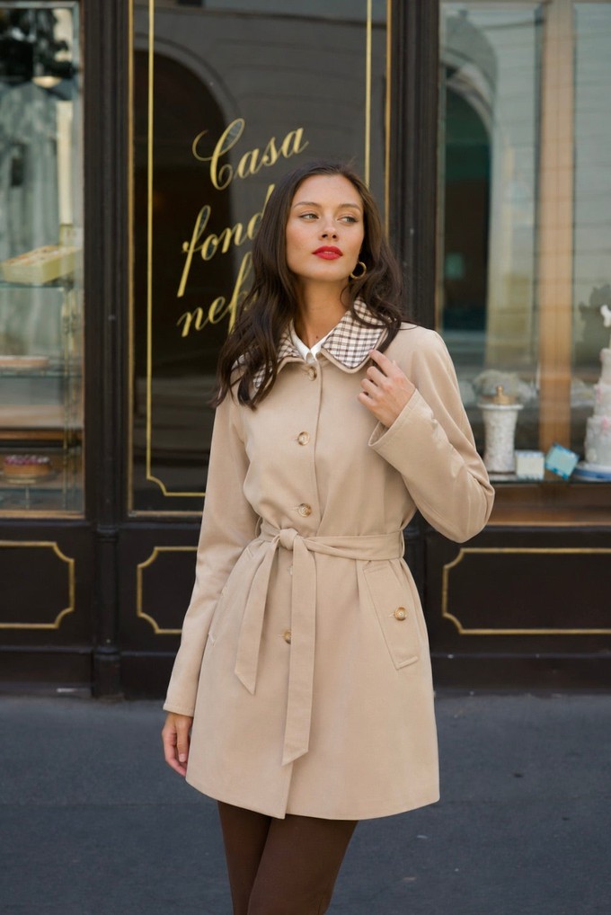 Charlie Short Trenchcoat from GAÂLA