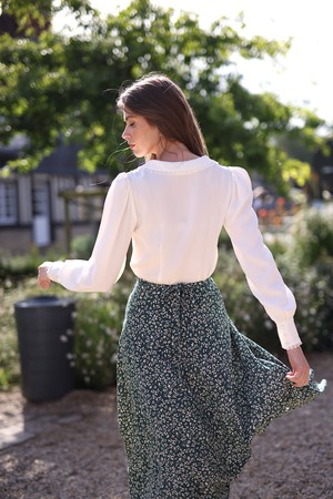 Yvette Silk Blouse from GAÂLA