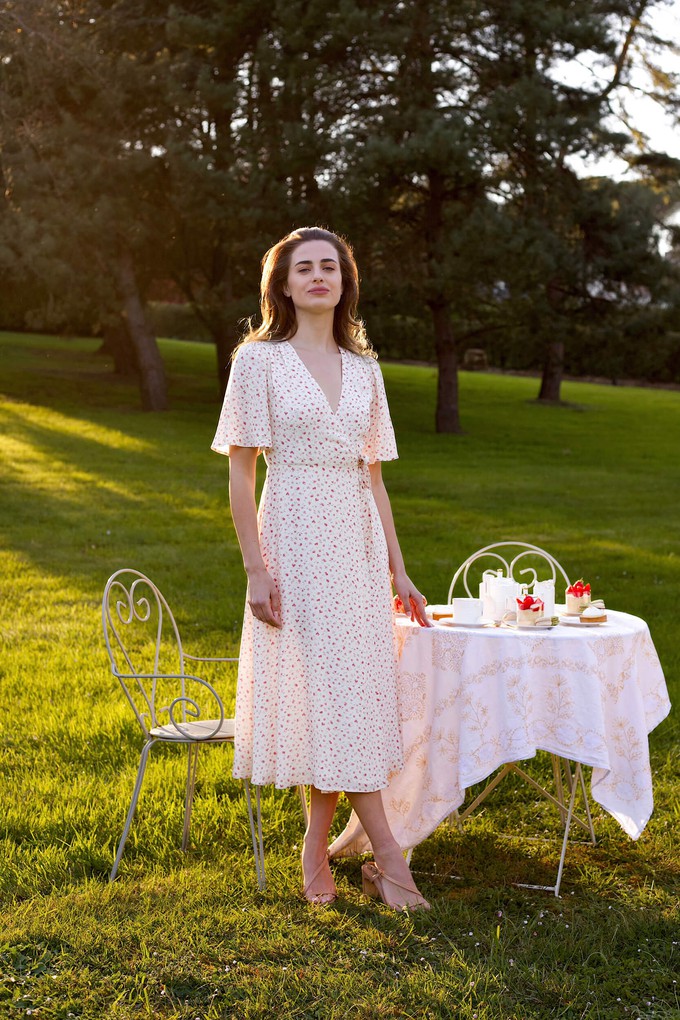 Flora Wrap Dress from GAÂLA