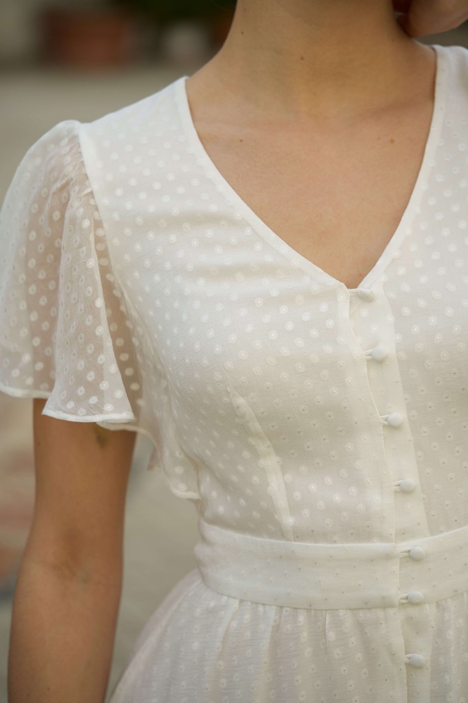 Caroline Button-Down Dress from GAÂLA Caroline Button-Down Dress from GAÂLA