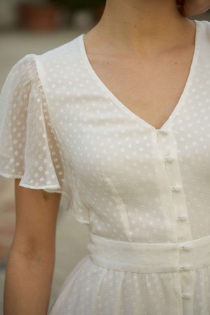 Caroline Button-Down Dress from GAÂLA Caroline Button-Down Dress from GAÂLA