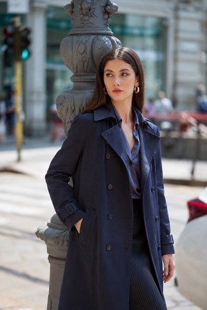 Kelianne Cotton Trench Coat from GAÂLA