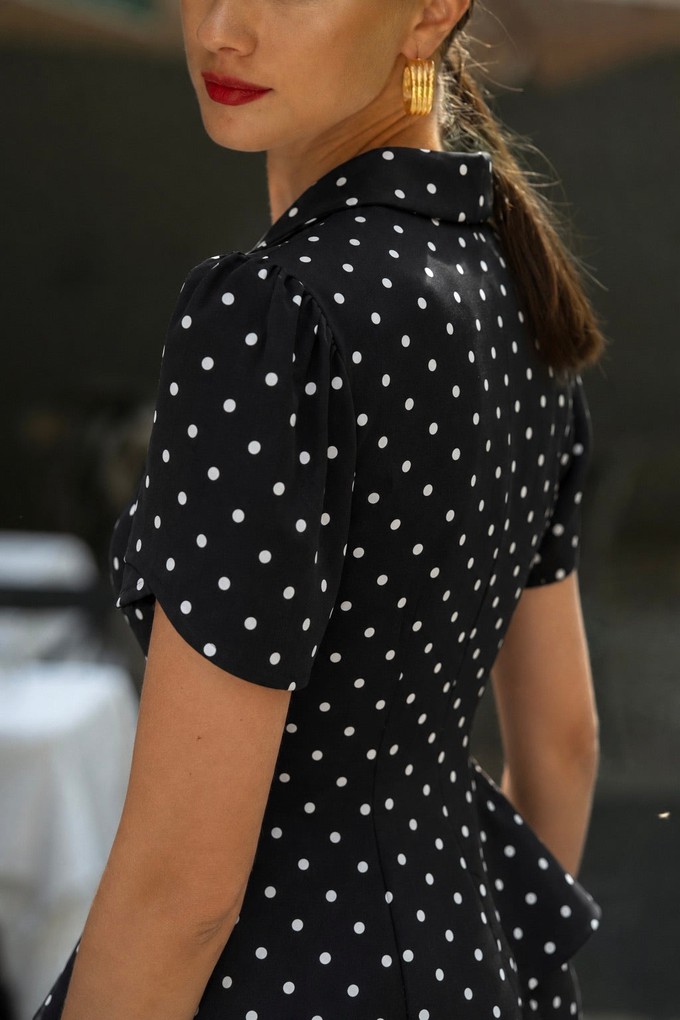 Andi Polka Dot Rayon Blouse from GAÂLA