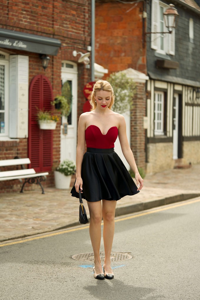 Eleanor Cropped Corset Top from GAÂLA