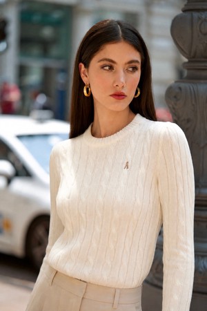 Christina Cotton Cashmere Sweater from GAÂLA