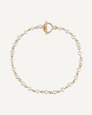 Audrey Pearl Station Bracelet from GAÂLA