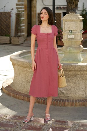Estelle Button Down Dress from GAÂLA