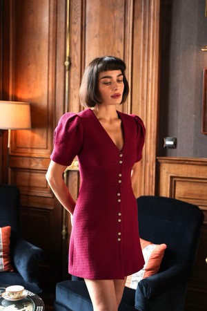 Matilda Cotton Tweed Dress from GAÂLA