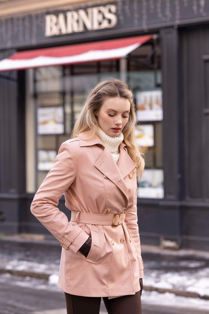 Leanne Short Trench Coat from GAÂLA