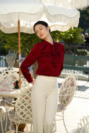 Lena Silk Blouse from GAÂLA