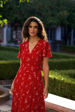 Arlette Wrap Dress from GAÂLA