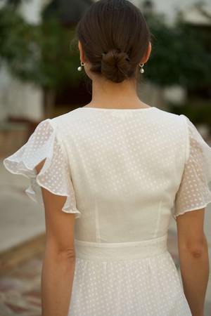 Caroline Button-Down Dress from GAÂLA Caroline Button-Down Dress from GAÂLA