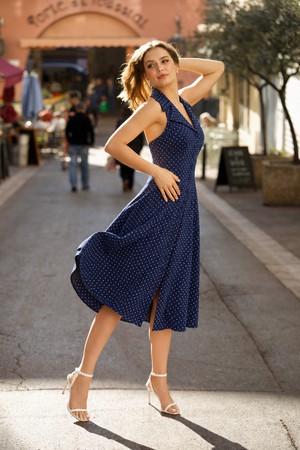 Clarice Polka Dot Dress from GAÂLA