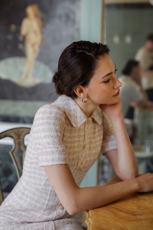 Cecilia Tweed Dress from GAÂLA