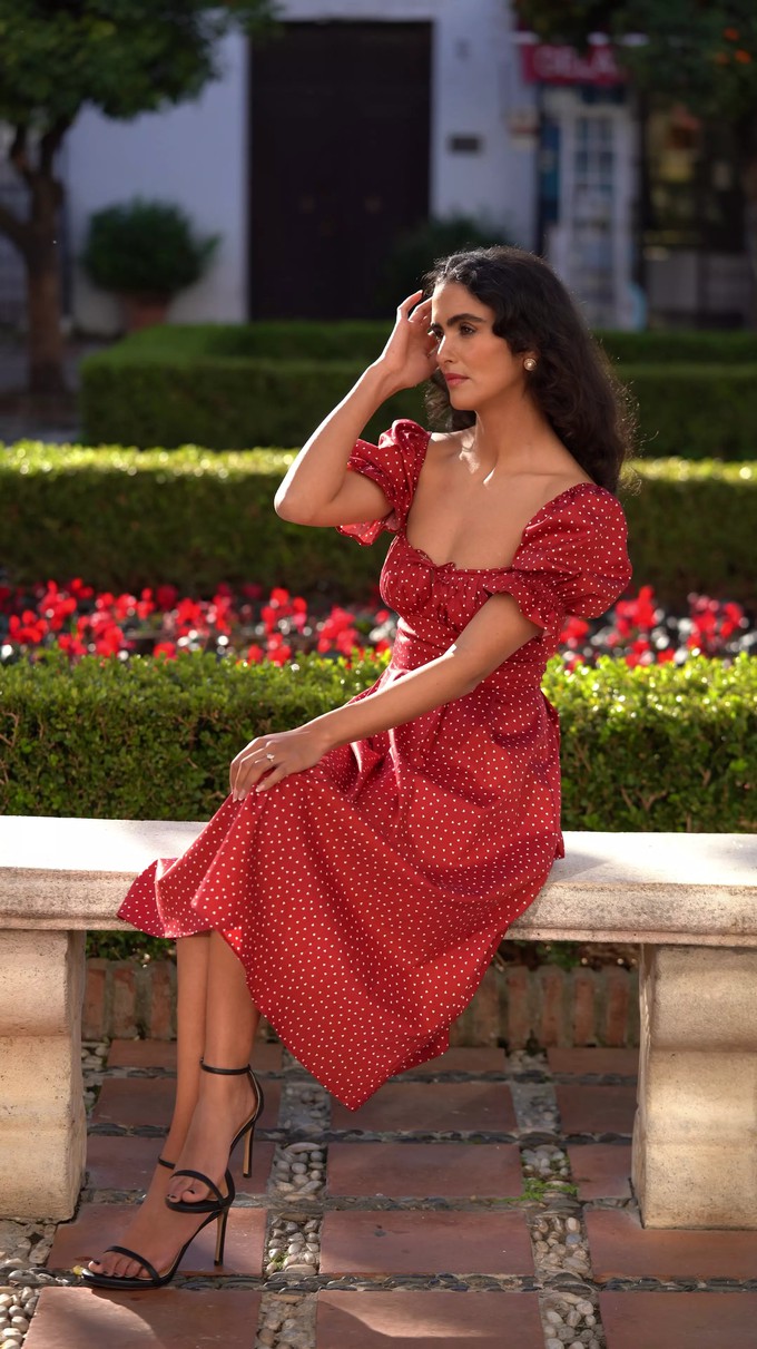 Mira Puffed Sleeve Dress from GAÂLA