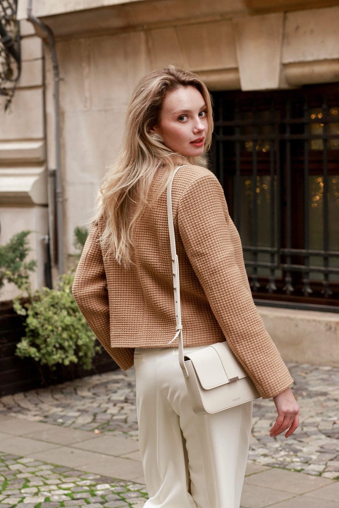 Melanie Wool Short Coat from GAÂLA