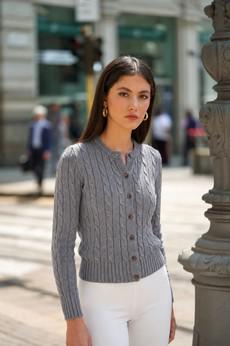 Vincent Cotton Cashmere Cardigan via GAÂLA
