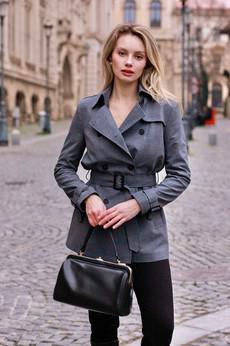 Leanne Short Trench Coat via GAÂLA