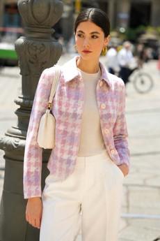 Melanie Wool Short Coat via GAÂLA