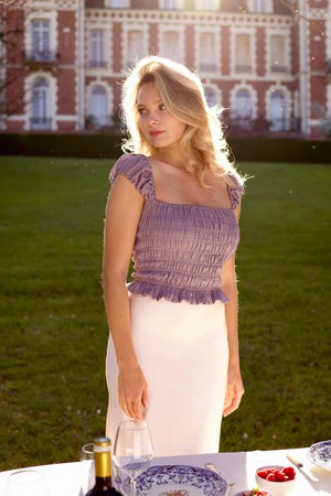 Lucy Smocked Top from GAÂLA