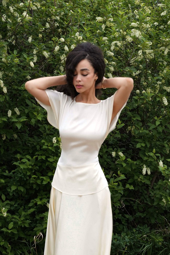 Lyra Silk Top from GAÂLA