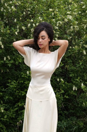 Lyra Silk Top from GAÂLA
