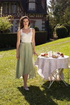 Maisie Wrap Skirt via GAÂLA