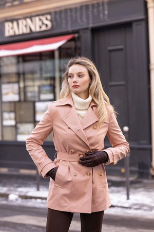 Leanne Short Trench Coat from GAÂLA