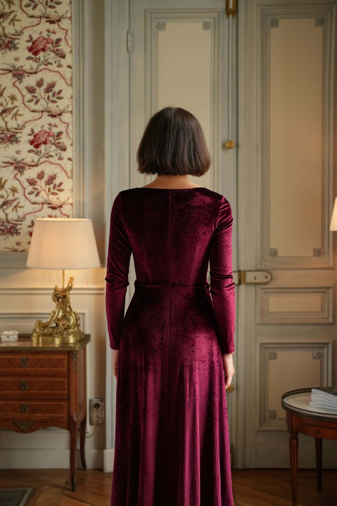 Azure Velvet Dress from GAÂLA