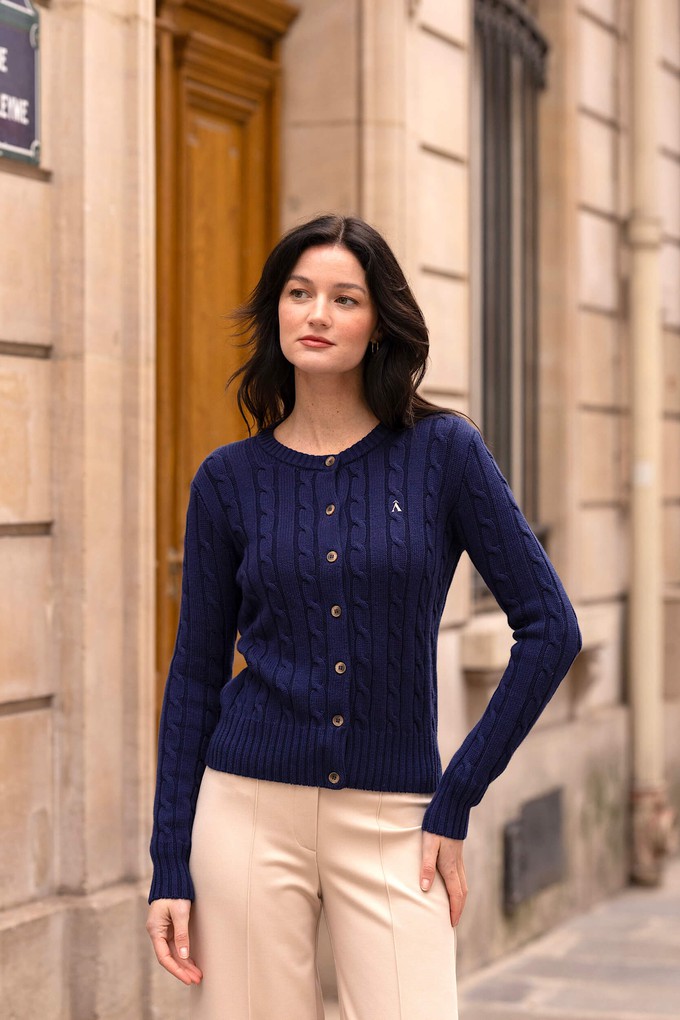 Vincent Cotton Cashmere Cardigan from GAÂLA