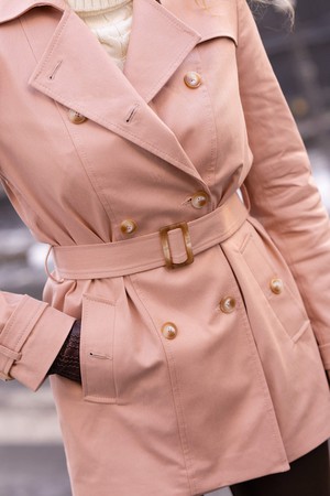 Leanne Short Trench Coat from GAÂLA