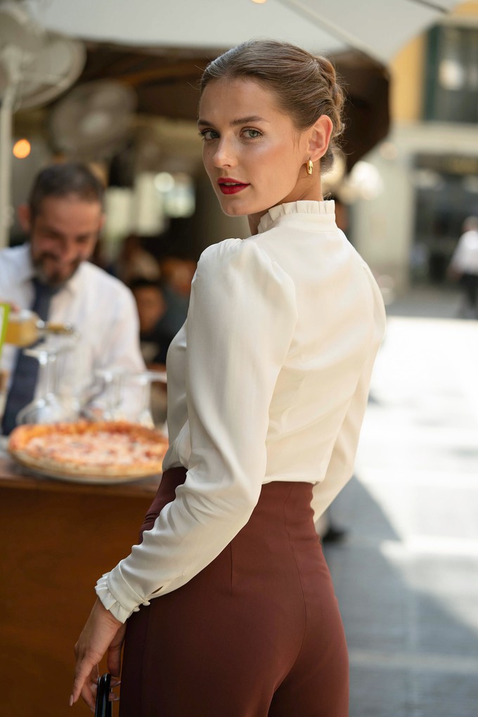Patricia Silk Blouse from GAÂLA
