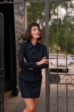 Blanche Wool Skirt from GAÂLA